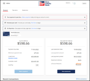 Consumer Credit Card Manager Screenshot